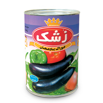 کنسرو خوراک بادمجان زشک 380گرمی 12ع