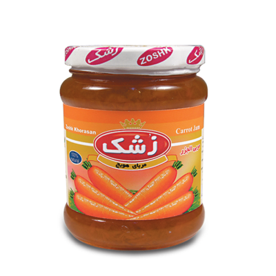 مربا هویج320 گرمی زشک 12ع
