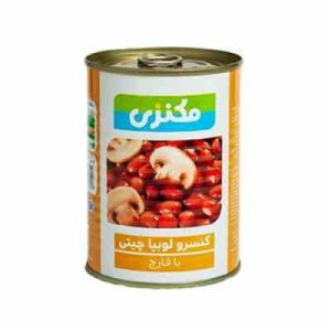 خوراک لوبیا قارچ 12ع مکنزی