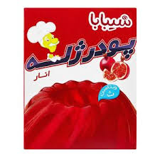 پودرژله شیبابا 100گرم 12ع انار