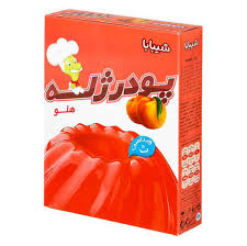 پودرژله شیبابا 100گرم 12ع هلو