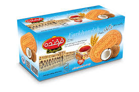 بیسکوییت فرخنده 1000گرمی نارگیل 6عددی