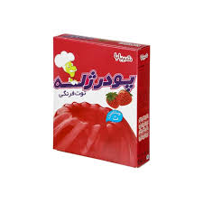 پودرژله شیبابا 100گرم 12ع توت فرنگی