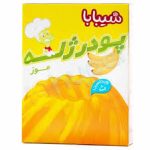 پودرژله شیبابا 100گرم 12ع موز