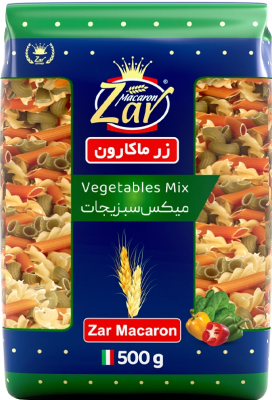 فرمی میکس سبزی جات 20ع زر 500گرم