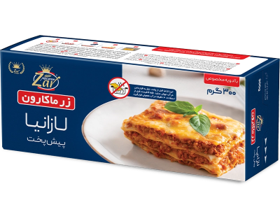 لازانیا زرماکارون 15ع300گرم ساده
