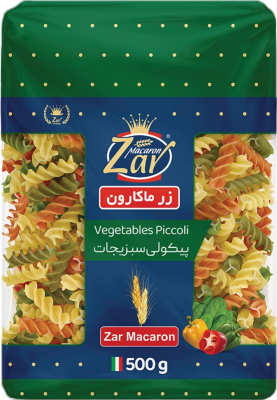 فرمی پیچ سبزیجات زر 500گرم20ع