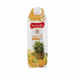 نکتار تکدانه چند میوه 1لیتری 12عددی