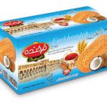 بیسکوییت فرخنده 1000گرمی نارگیل 6عددی